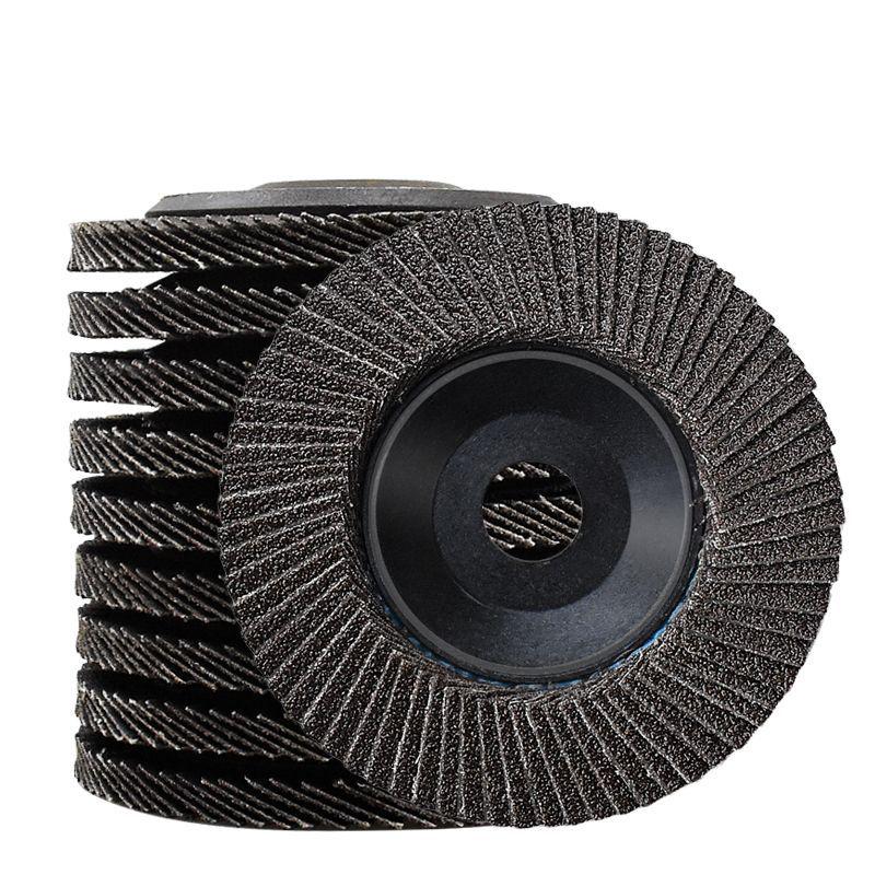 Angle Grinder Flap Wheel Polisher for Stainless Steel & Wood