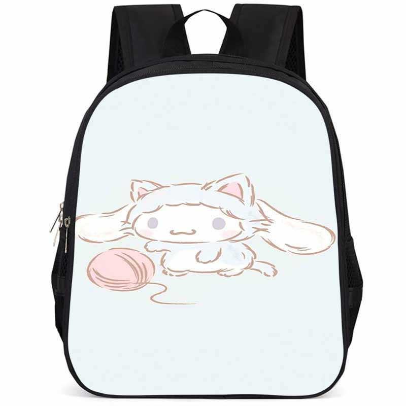 Adorable Cinnamoroll 15 Inch Large Capacity Lightweight School Backpack For Kids