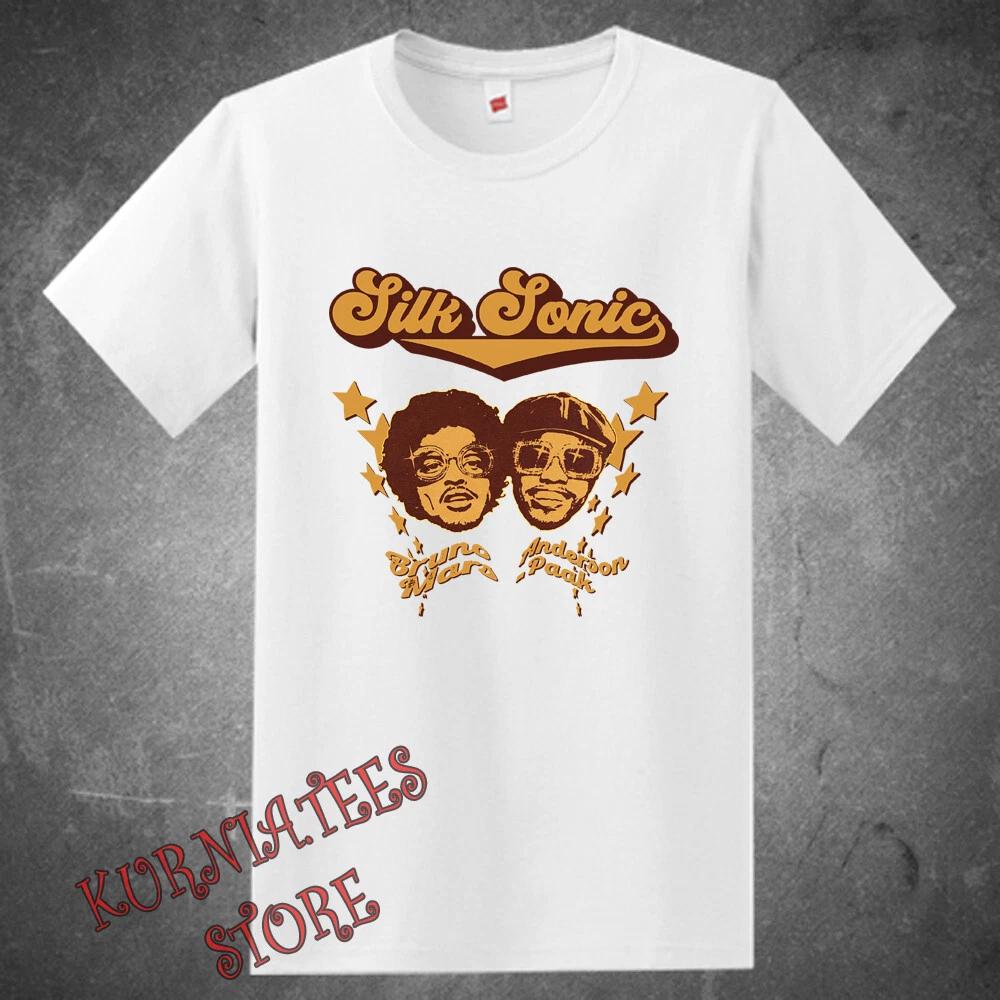 Men s and Women s T-shirts Silk Sonic Duo XXL