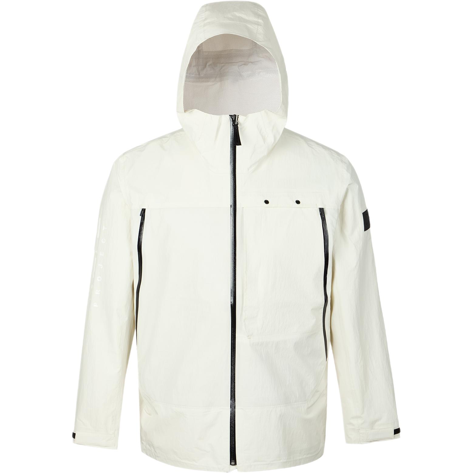 Anta Versatile Solid Color Hooded Zip-Up Casual Windbreaker Men Outerwear 152217648-1 S