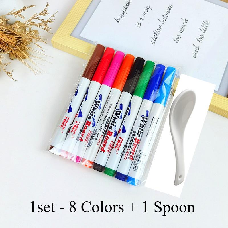 

Цветной маркер для рисования, с плавающей ложкой, креативный и интересный акварельный плавающий маркер, акварельный маркер | Цифровая ручка.