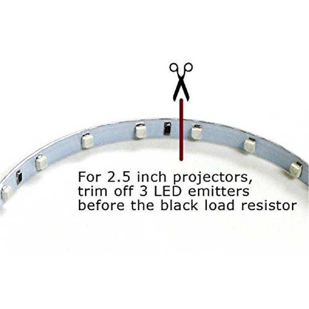 Blue 12 Led Demon Eyes High Power 12V For Parking Lights, Daytime Running Lights