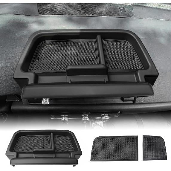 EDBETOS Pilot Center Console Dashboard Organizer Compatible With Honda Pilot Accessories  2024 2025 Elite/Touring/TrailSport/EX-L 9-In Behind Screen