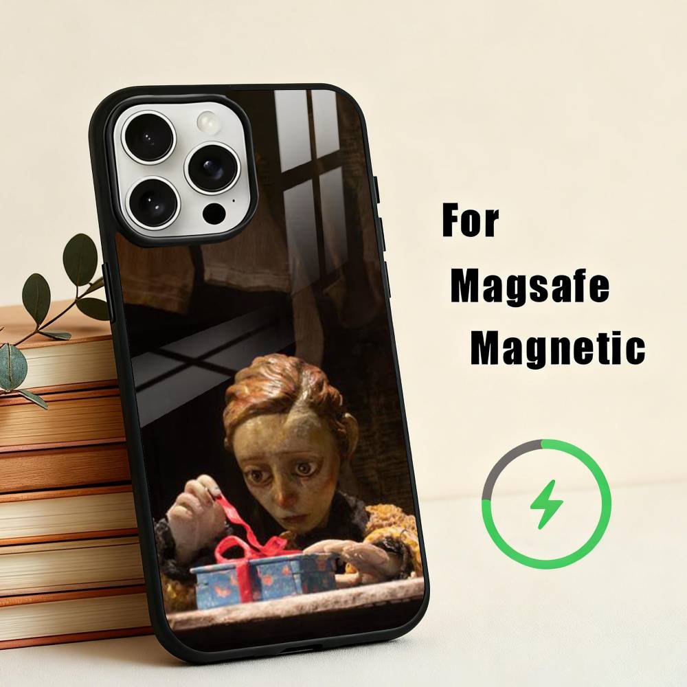 T-The Girl Who Cried Pearls Phone Case For iPhone17,16,15,14,13,12,11 Plus,Pro Max Magnetic For Magsafe Wireless Charging