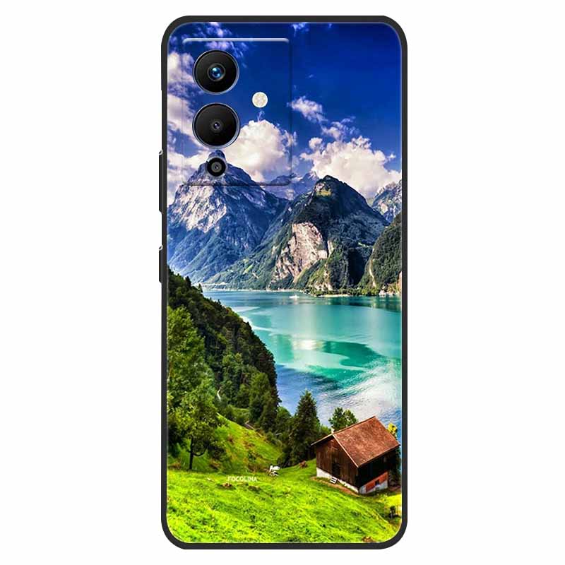 For Infinix Note 12i Case Marble Soft Silicone Phone Cover for Infinix Note 12i 12 i Note12i Back Cover X6819 2022 Coque Funda