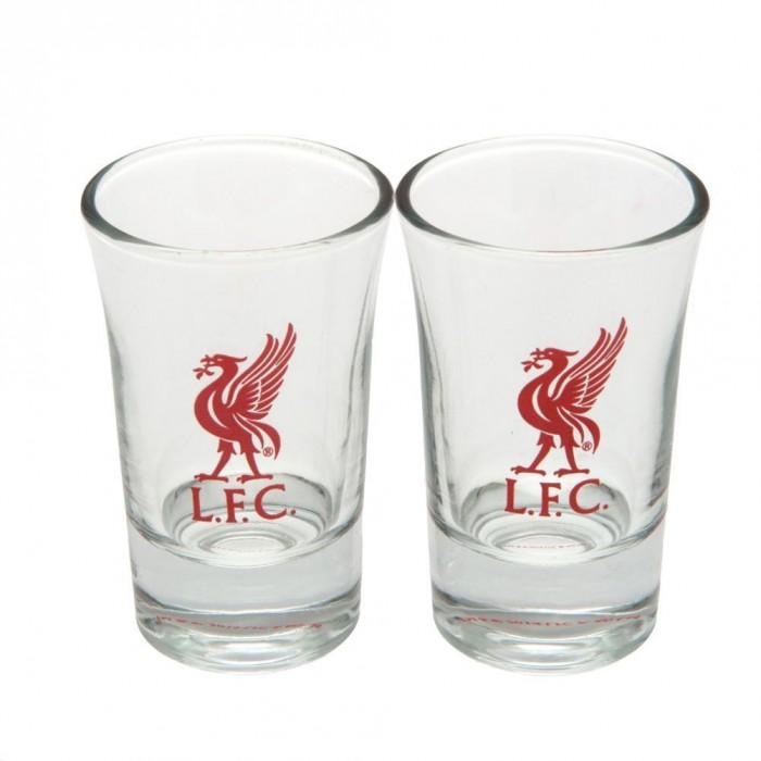 Liverpool FC Shot Glass Set (Pack Of 2)
