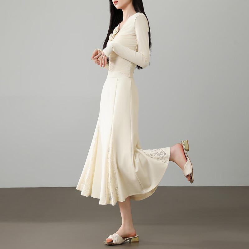 Demana Moonlight Lace Fishtail Skirt XL