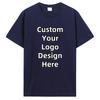 Custom T-shirt Design Your Own Text Logo Professional Image Processing Cotton Men Women Personalized T Shirt Gifts Clothing