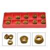 Durable RPMT10T3MO Carbide Inserts Tool Set for Smooth Steel Processing