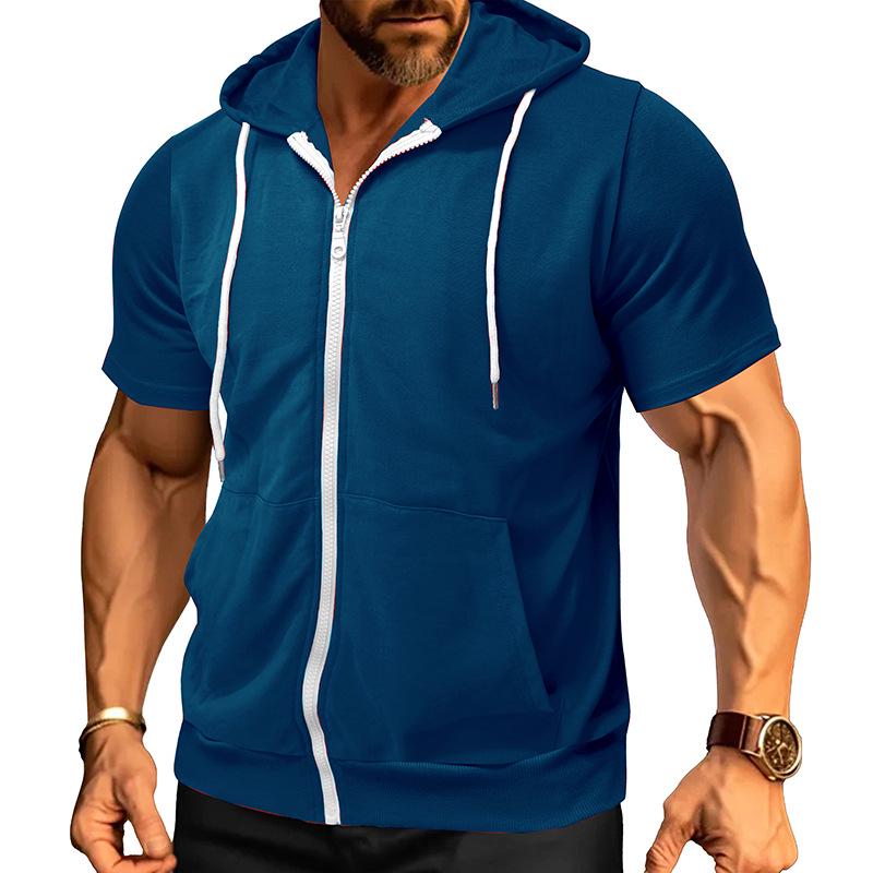 European & American Style Plus Size 3D Men's Zipper Hoodie Jacket 2026