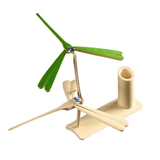 

Подставка для ручек Dragonfly Balance Desktop, бамбуковая, самобалансирующаяся, украшение для стола Zen Dragonfly зелёный