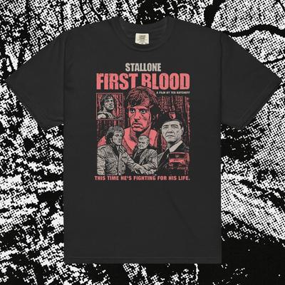 Rambo - First Blood: Kultfilm Comfort Colors T-Shirt