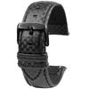 Universal carbon fiber watchband for MIDO Citizen Seiko Casio genuine Leather strap men's 20mm 22mm 23mm 24mm Watch accessories