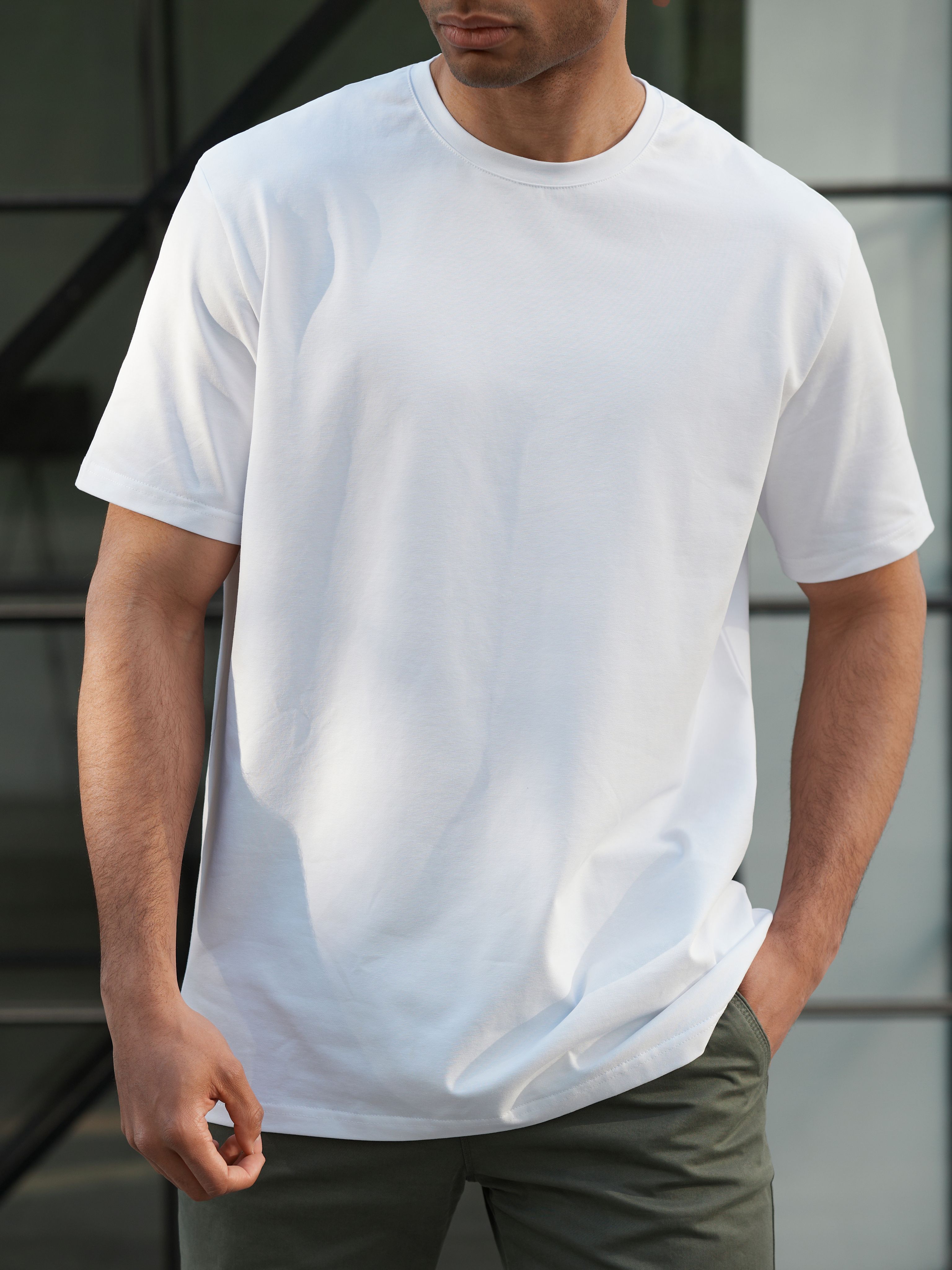 Хлопковая футболка Женская Мужская Повседневная Свободная Летняя Оверсайз Y2k Без Принта Футболка Уличная Одежда Харадзюку Мужская Женская Одежда 4XL