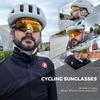 KAPVOE Cyklistické brýle MTB Větruodolné Motocyklové brýle Muži Ženy Triatlon Sport Běh Horský kolo Sluneční brýle