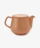 Afternoon Tea Living Teapot JE01 Logo Works Teapot with Strainer, 500ml, Brown
