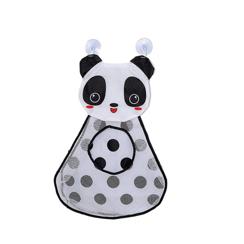 Dětská prodyšná síťovaná taška Roztomilé kreslené vaky do vany Úložný prostor Dětská hračka Závěsné drobnosti Úložný prostor Síťové pouzdro Látka do sprchy Hračky do vody