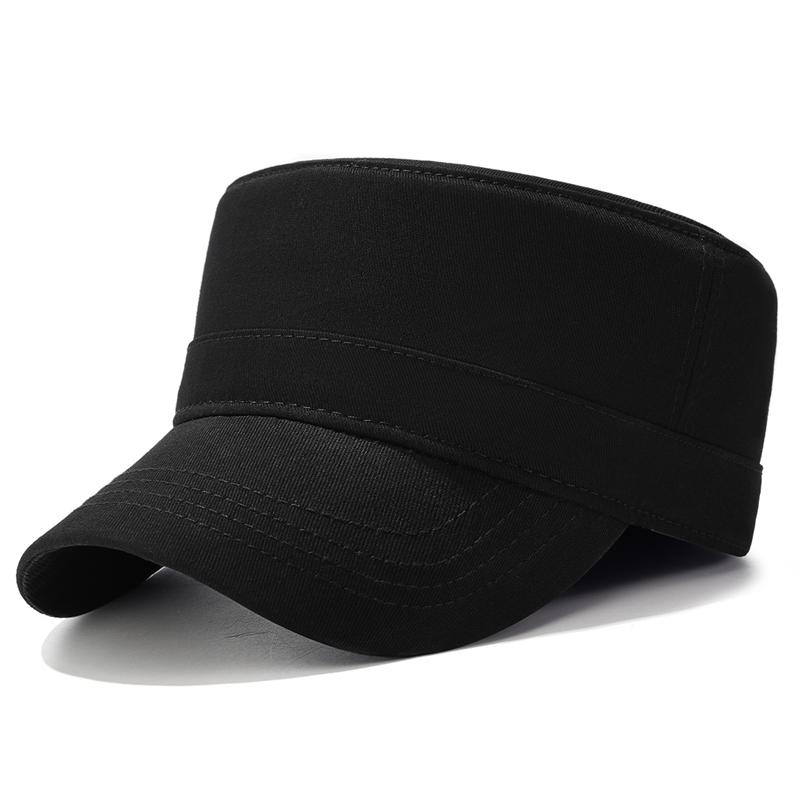 

Full Sealed Solid Color Flat Cap чёрный