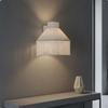 Textile Lampshade with Tassels Replacement Vintage Style Lamp Cover for Bedroom, Living