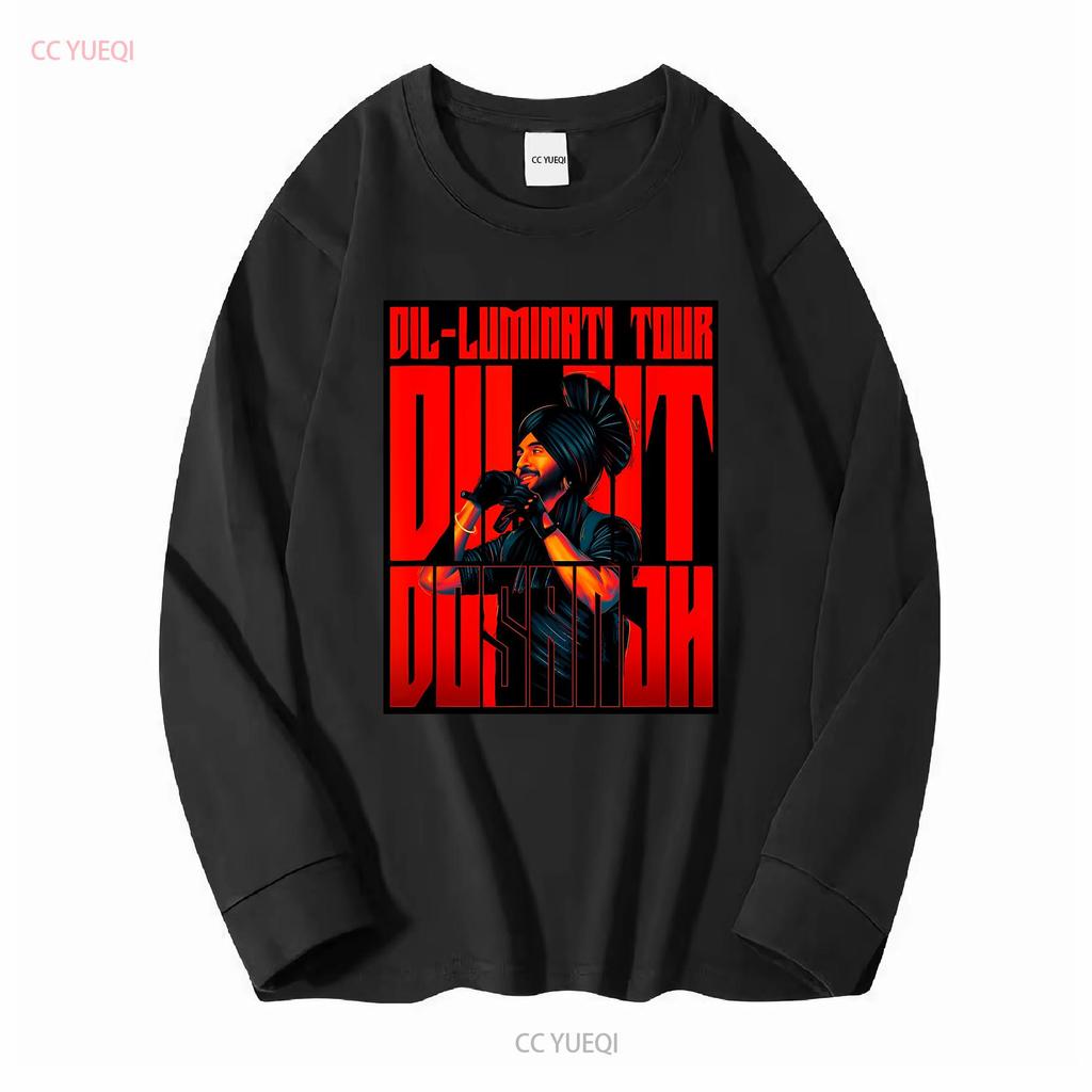 Diljit Goat Vibe Punjabi Singer Dosanjh T Shirt Vintage Washed Versatile Fashion Graphic Stretched Breathable Homme