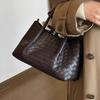 Guangzhou Shiling Double-Sided Available Hand-Woven Portable Vegetable Basket Casual Versatile Messenger Bag