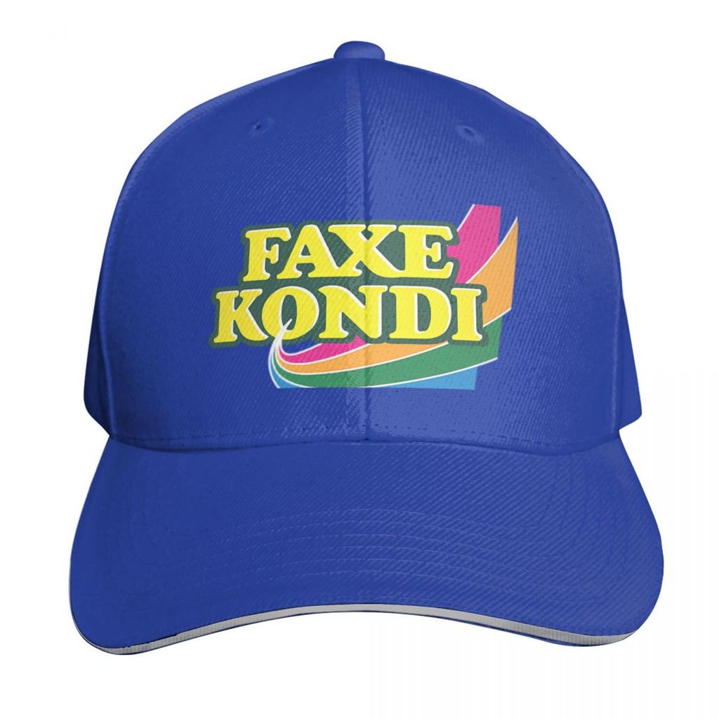 Faxe Kondi Logo Baseball Cap Fun Hats Fashionable Foam Party Hat Luxury Hat Womens Hats For The Sun Unisexs