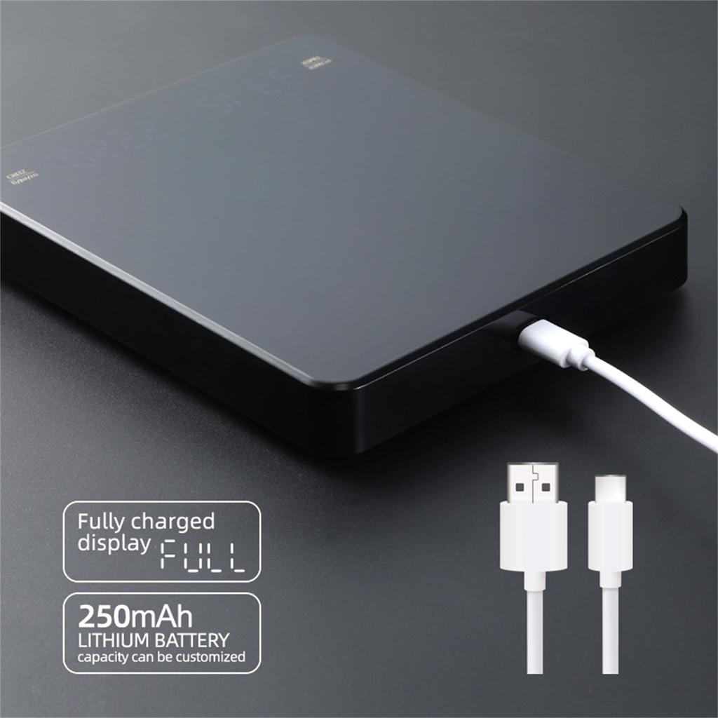 High precision Coffee Scale 3kg Capacity Digital Coffee Scale with Timer Accurate Measurement Essential for Brewing