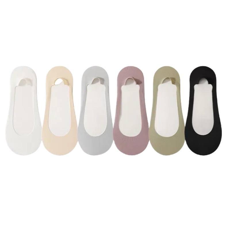Women's Non-Slip Breathable Boat Socks with Cushioning - Summer Thin Cotton, No Heel Drop