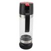 Honey Dispenser 350ml Clear Glass Syrup Dispenser with Handle Prevent Dripping Honey Container for Coffee Shops Restaurants Home