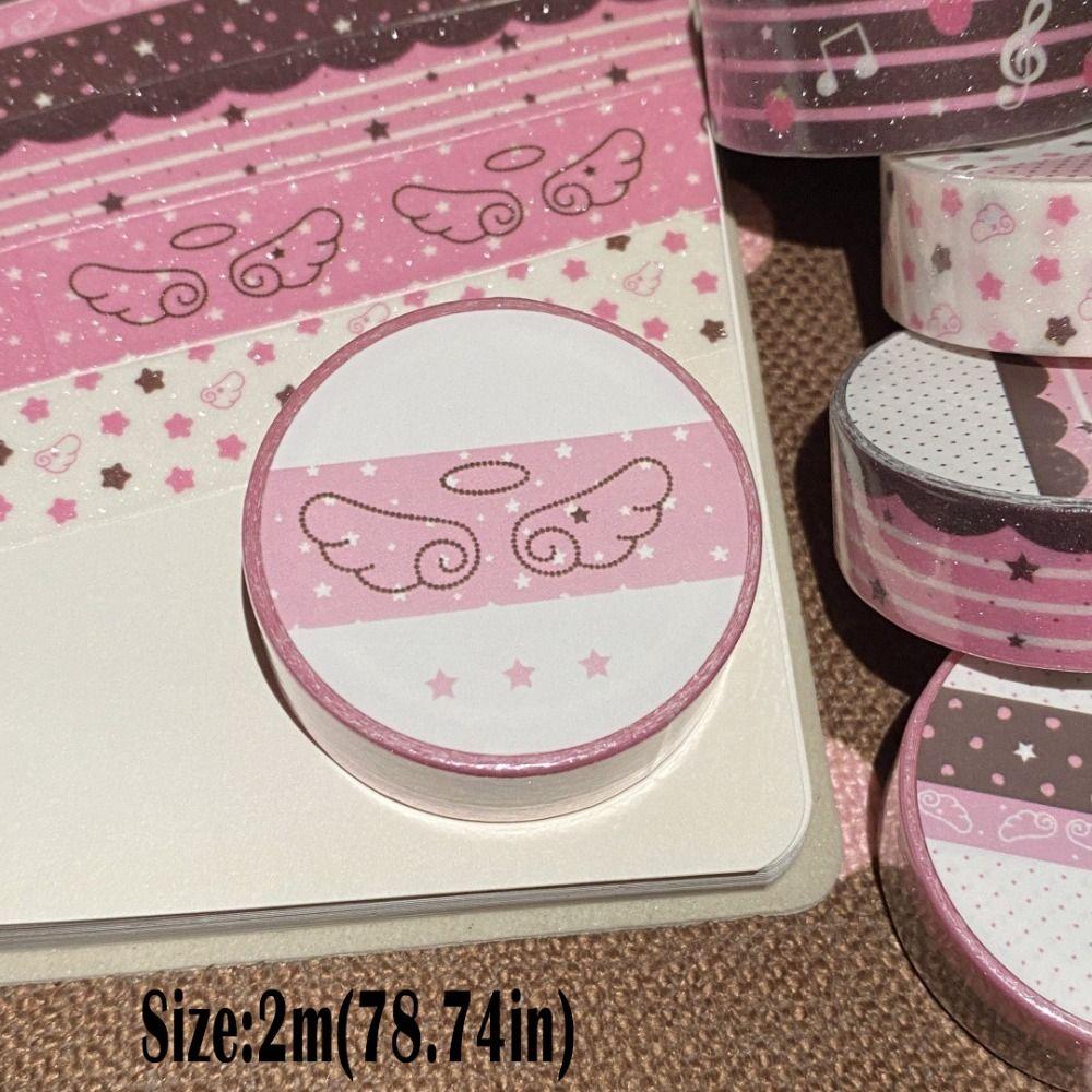 Stars Collage Tape Strawberry DIY Tape New Decorative Tape