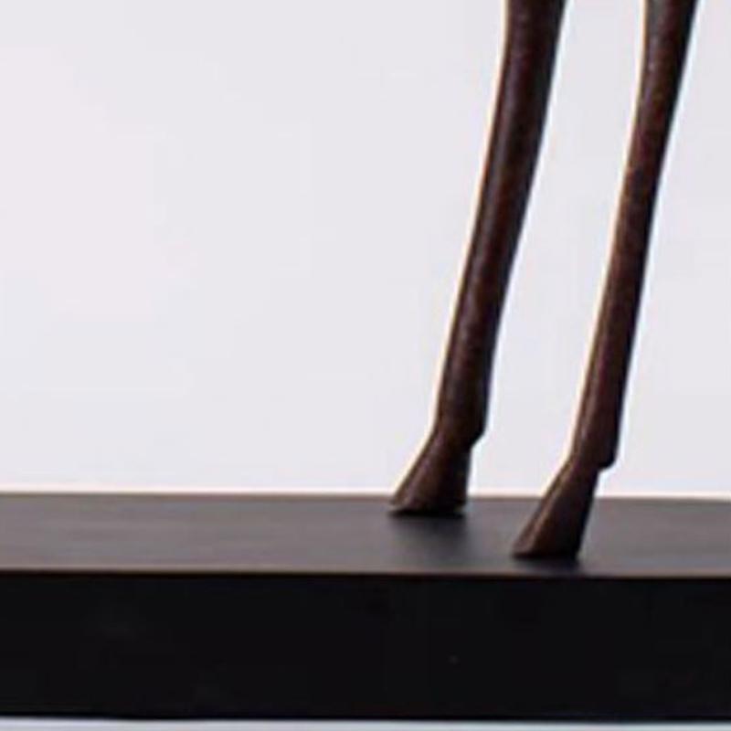 Horse Miniatures Geometric Aesthetic Sculpture Office Desktop Art Creative Figurines Bedroom Resin Animal Luxury Accessories