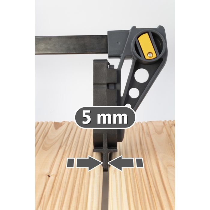 Wolfcraft - Serre Joint à Main pour Pose de Terrasse - Ouverture 450 mm - réf. 6985000