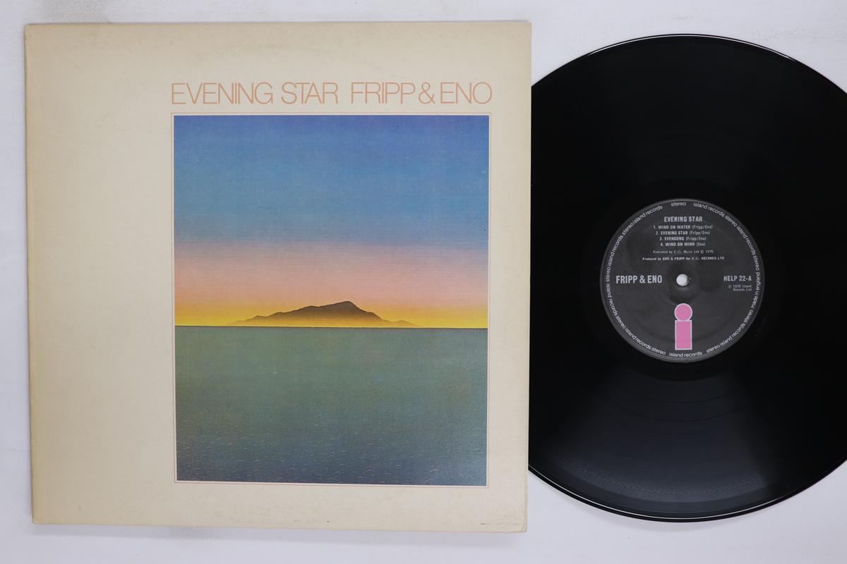 LP Record FRIPP  ENO  Evening Star HELP22 ISLAND 1975 UK Rock Used