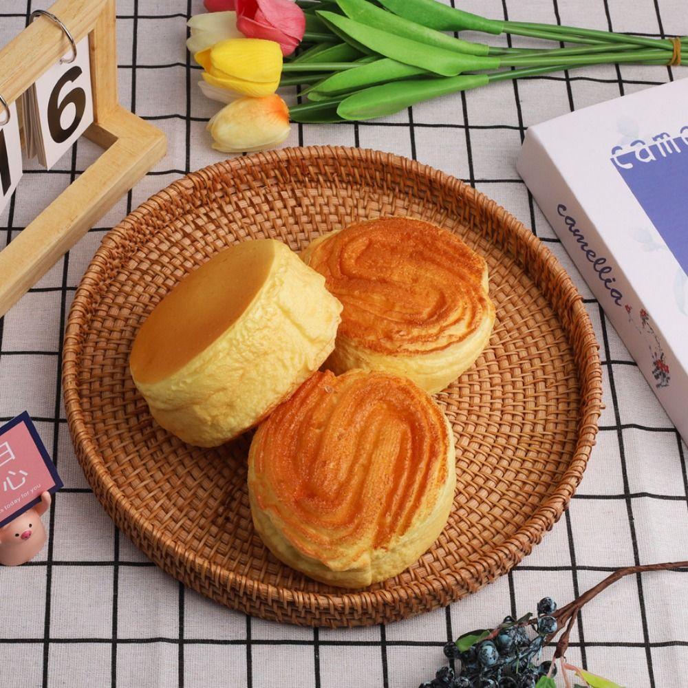 Croissant Puffs Baked Food Pinch Toy Simulation Food Slow Rebound Toy  Kids