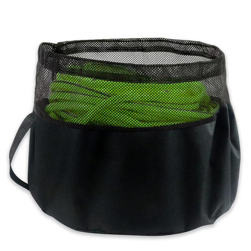 Multifunctional Hose And Cable Organizer Bag Wire Mesh Drawstring Elastic Bag Cable Organizer Bag For Wiring And Outdoor Use