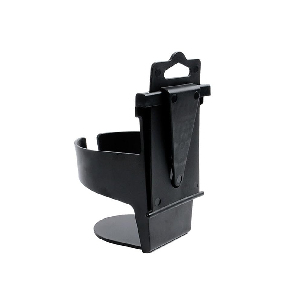 LIFKOME Car Drink Multifunctional Hanging Cup Suitable for Rear Seat and Door Side Car Interior Storage Organizer Holder, Adjustable, Holder, Black,