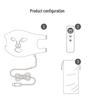 LED Photon Beauty Mask: Infrared & Blue Light Home Use Silicone Therapy Device