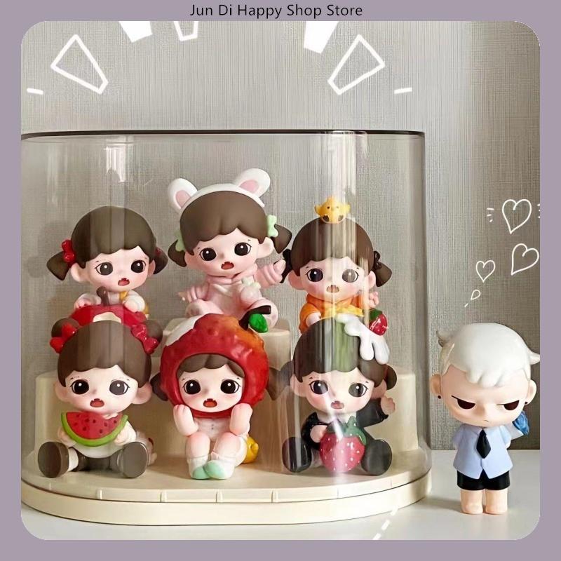 Zoraa I Love To Eat Fruit Series Blind Box Cute Toy Figure Desktop Ornament Gift for Girls Birthday