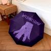 1 PC Automatic Folding Umbrella - Cartoon Pattern, Portable & Foldable Design with 48 Ribs, Christmas Birthday Gifts