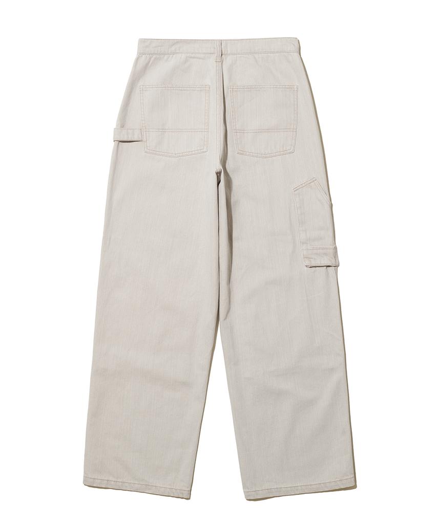 BIG UNION Solid Carpenter Pants / L.Khaki