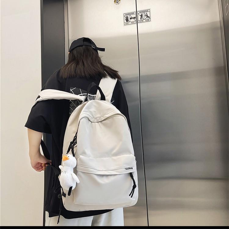 Schoolbag Backpack Men's Large Capacity Travel Backpack Women's Casual Japanese Boys Junior High School High School Student School Bag Men