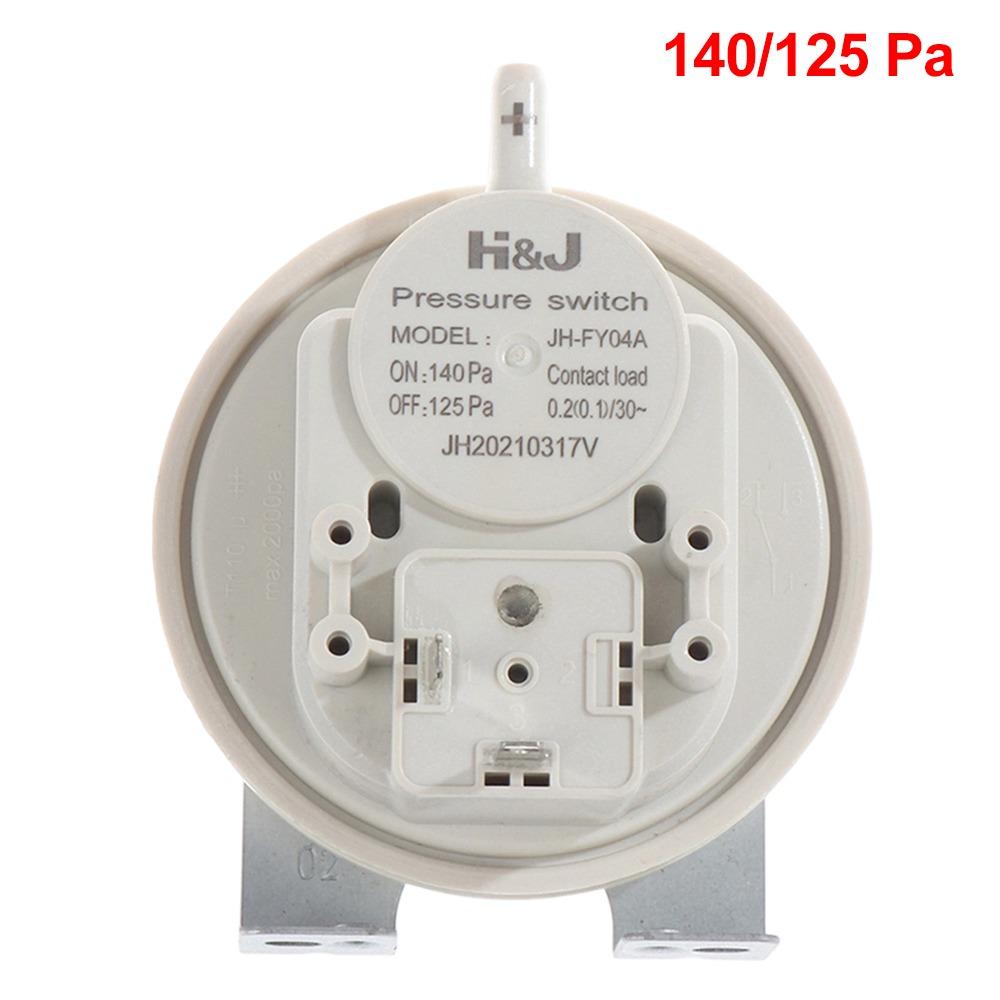 1Pcs 40/25Pa 65/40Pa 75/55Pa 140/125Pa Wind Pressure Switch for Wall Boiler Gas Water Heater 140/125Pa