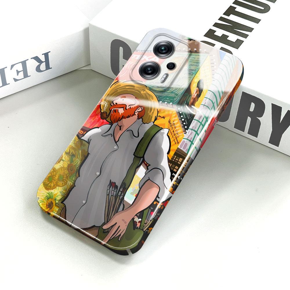 All-inclusive Film Phone Case Cartoon Fashion Design Hard Shell Full Cover Camera Protection Case for iPhone Samsung Xiaomi Poco Redmi