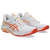 New Asics NETBURNER BALLISTIC FF 4 Abrasion Resistant Low Top Training Shoes Women's White Orange Red 1052A083-101