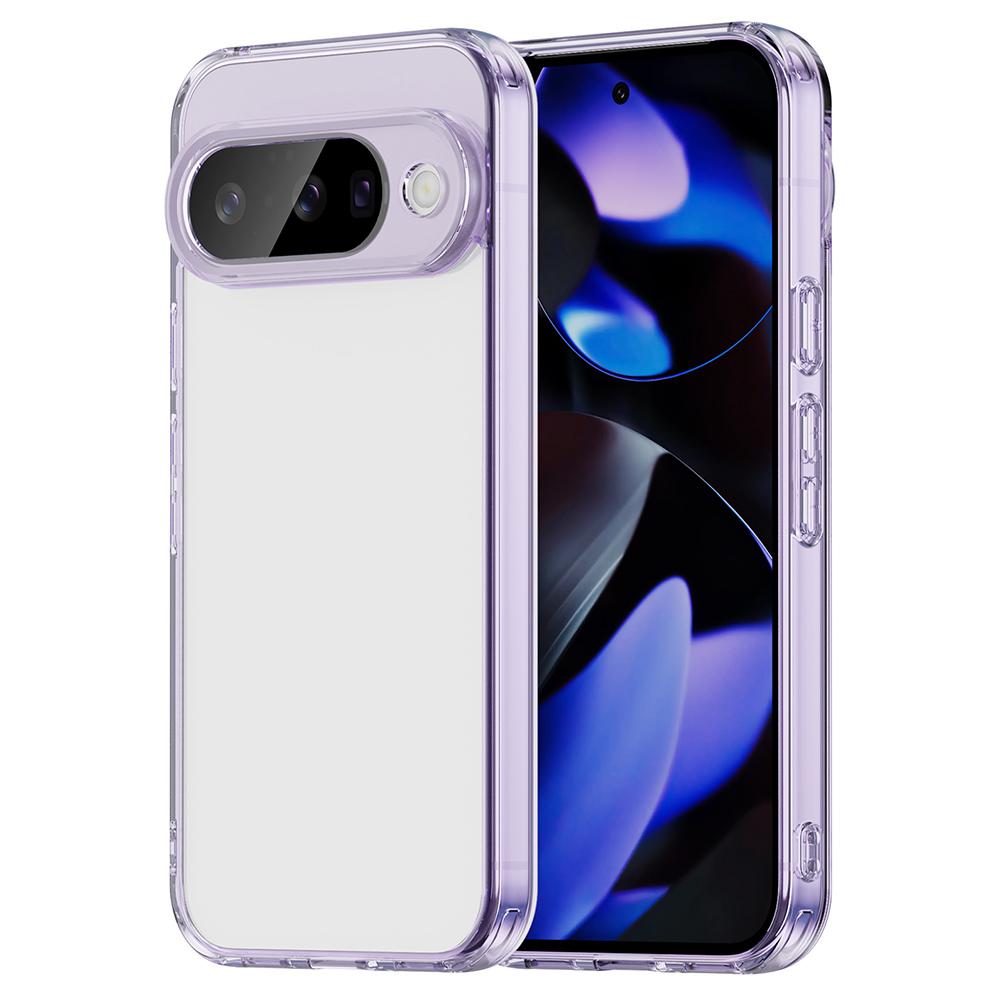 

Для Google Pixel 10 Чехол ТПУ+Акрил Задняя крышка телефона Не желтеет Purple