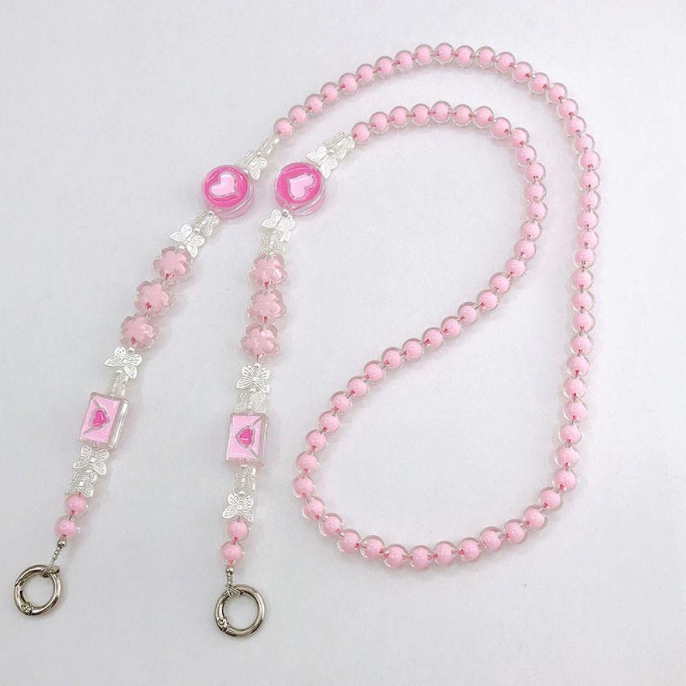 Bowknot Crossbody Phone Strap Bear Phone Neck Straps Mobile Phone Lanyard  Phone Case Hanging