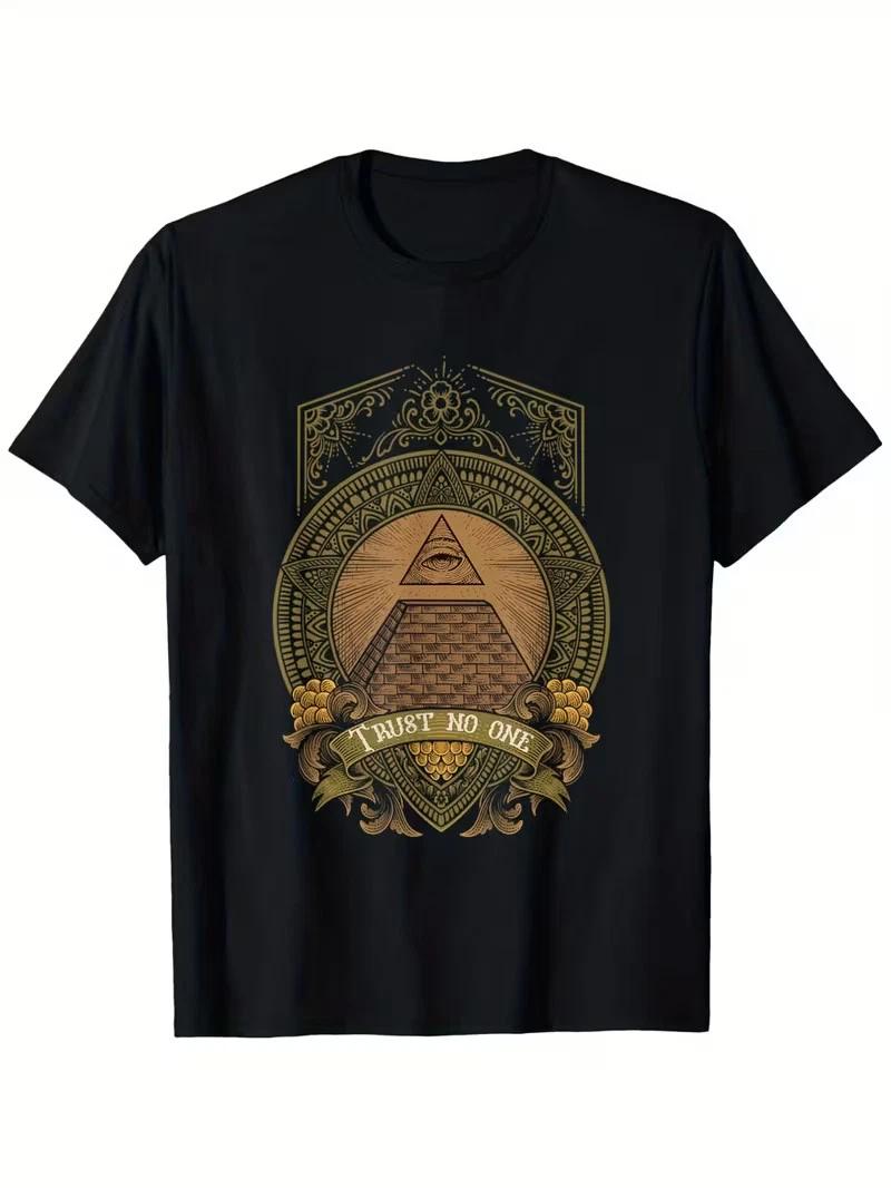 

Men S Casual Round Neck T-Shirt with Distressed Taxi Driver Print, Black Graphic 4XL