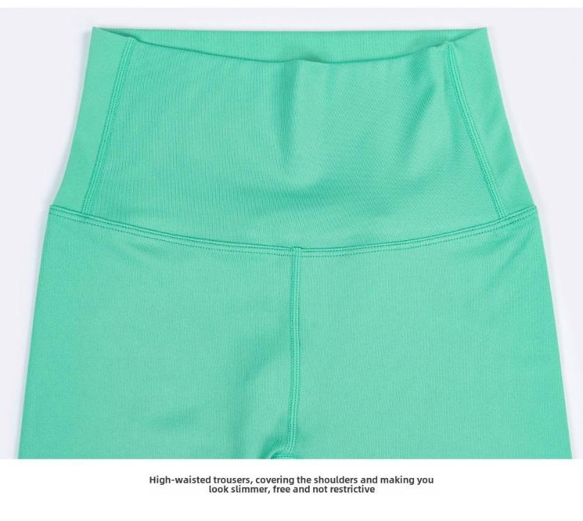 High Waist Yoga Shorts for Women Summer Workout Activewear PRO Fitness Pants Sweat Proof Lifted Hip Cross Border Design