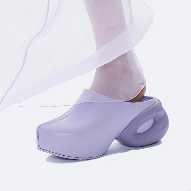 Modemerk Water Diamant Platte Zool Strand Slippers Dames Vakantie Vrije Tijd Zilveren Dikke Zool Sandalen Middelhoge Hak Dames Schoenen Maat 43