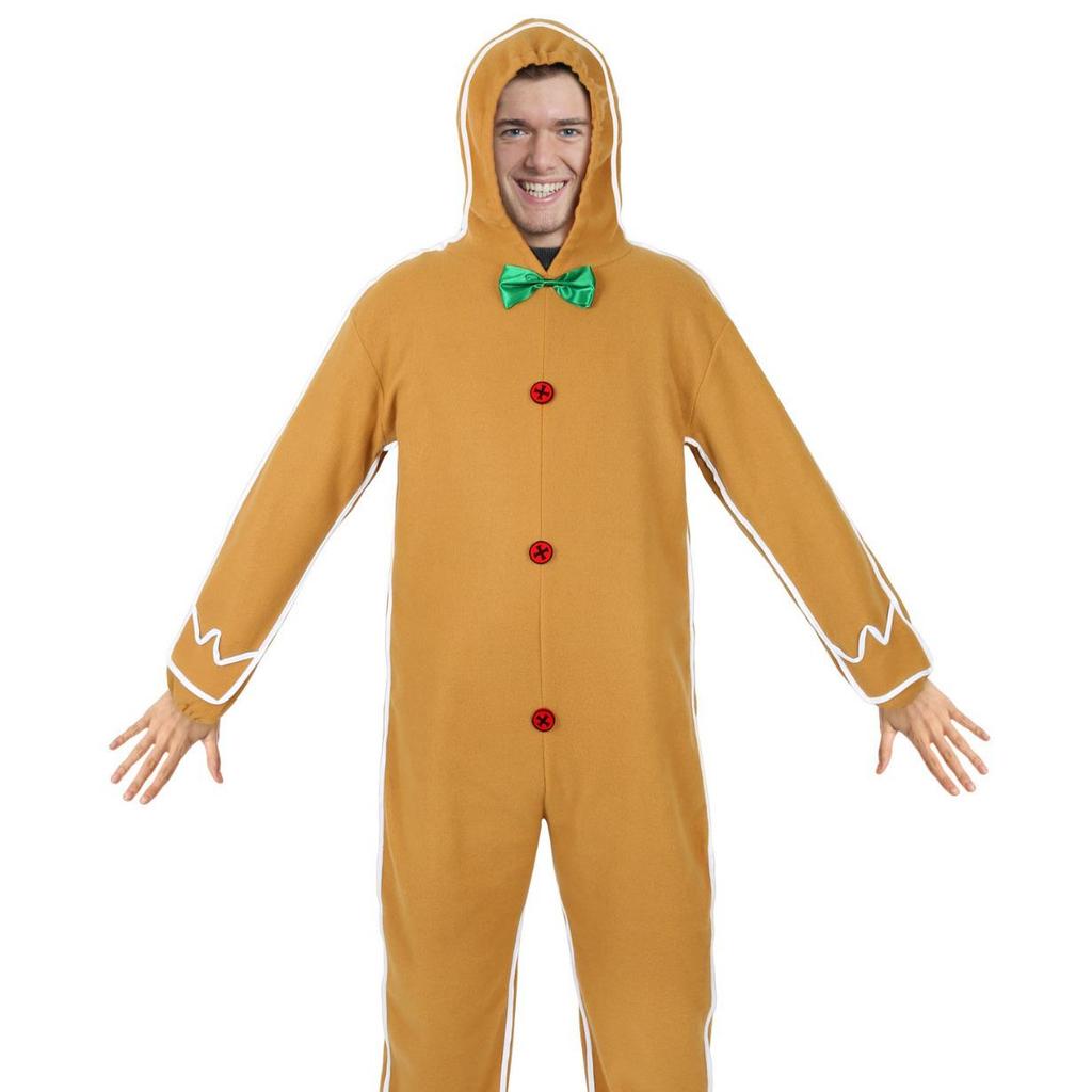Kinder Skelett Ritter & Lebkuchenmann Cosplay Onesie
